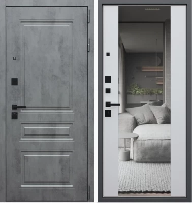 Дверь Лира с зеркалом