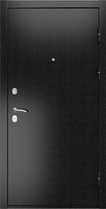 Фото Входная дверь L - 3b ФЛ-659 (12мм, nussbaum+черная патина винорит)